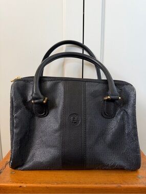 Vintage Fendi Black Boston Speedy Bag (with dust bag)